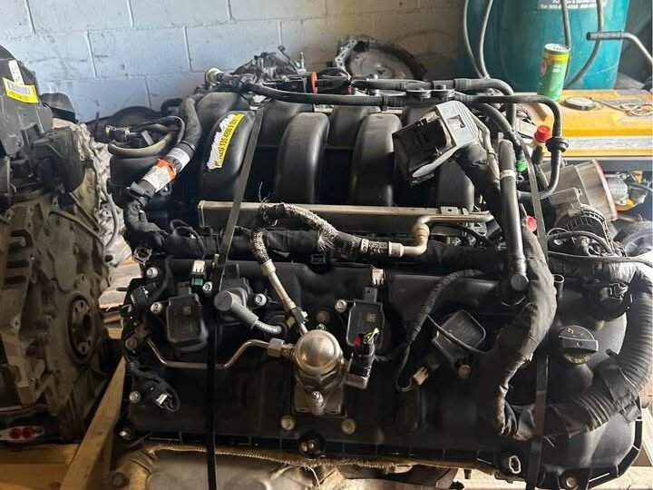 Ford F150 Engine ready to be shipped